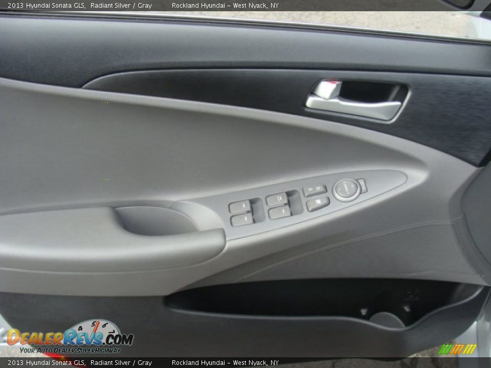 2013 Hyundai Sonata GLS Radiant Silver / Gray Photo #7