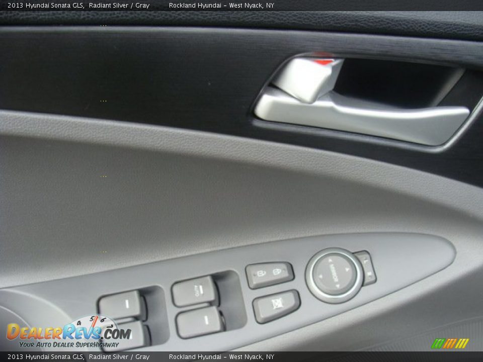 2013 Hyundai Sonata GLS Radiant Silver / Gray Photo #8