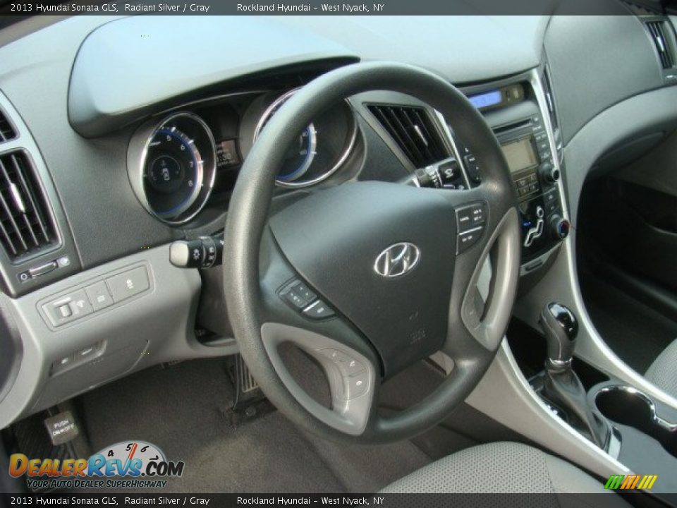 2013 Hyundai Sonata GLS Radiant Silver / Gray Photo #9