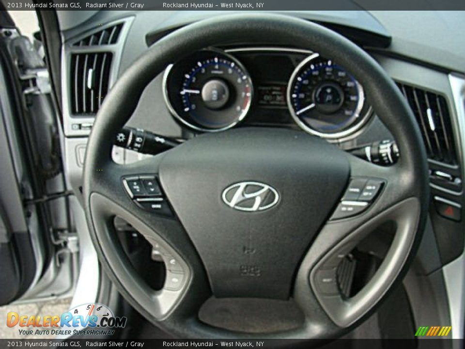2013 Hyundai Sonata GLS Radiant Silver / Gray Photo #13