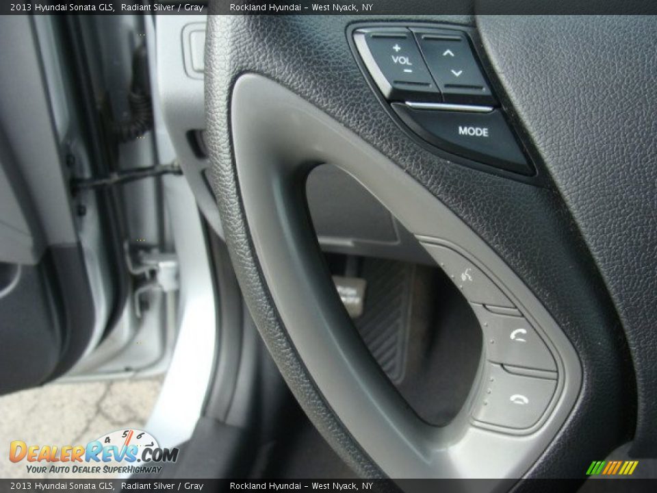 2013 Hyundai Sonata GLS Radiant Silver / Gray Photo #14