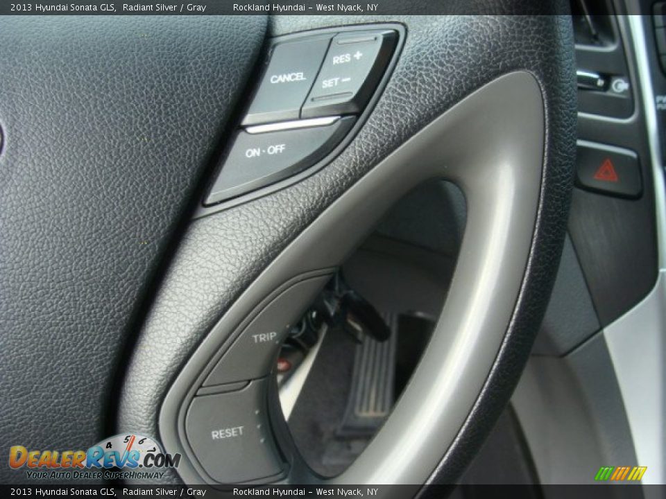 2013 Hyundai Sonata GLS Radiant Silver / Gray Photo #15