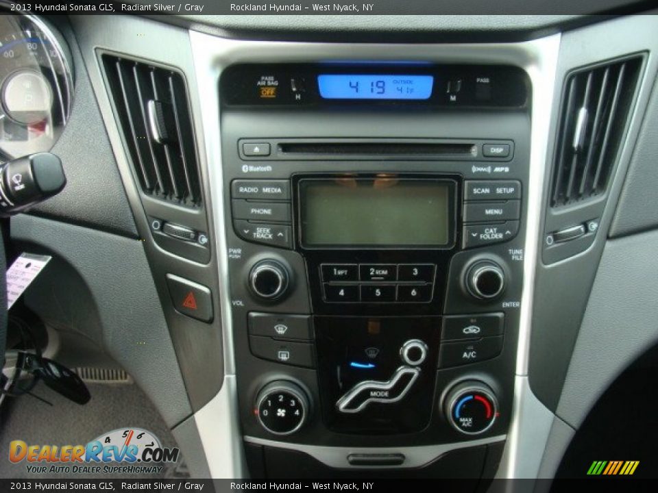 2013 Hyundai Sonata GLS Radiant Silver / Gray Photo #17