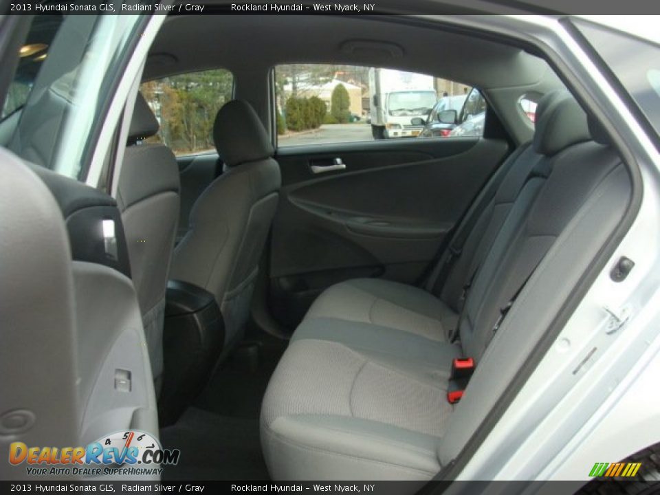 2013 Hyundai Sonata GLS Radiant Silver / Gray Photo #20