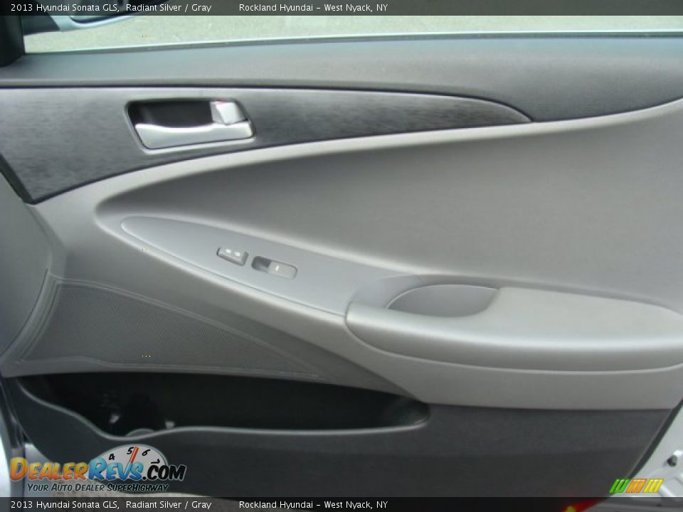2013 Hyundai Sonata GLS Radiant Silver / Gray Photo #24