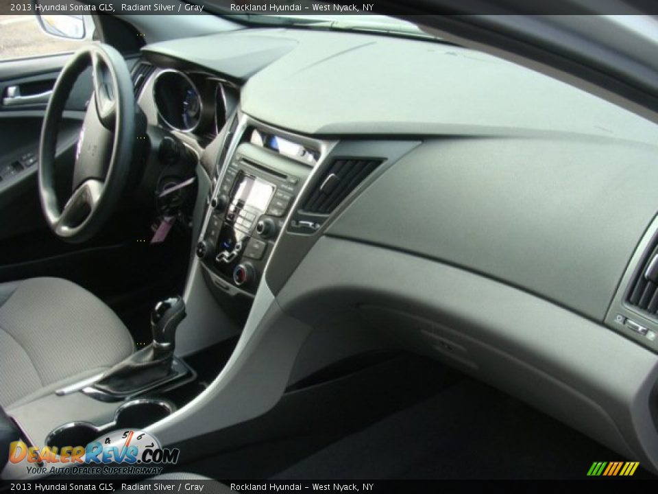 2013 Hyundai Sonata GLS Radiant Silver / Gray Photo #25