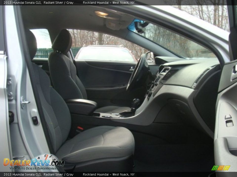 2013 Hyundai Sonata GLS Radiant Silver / Gray Photo #26