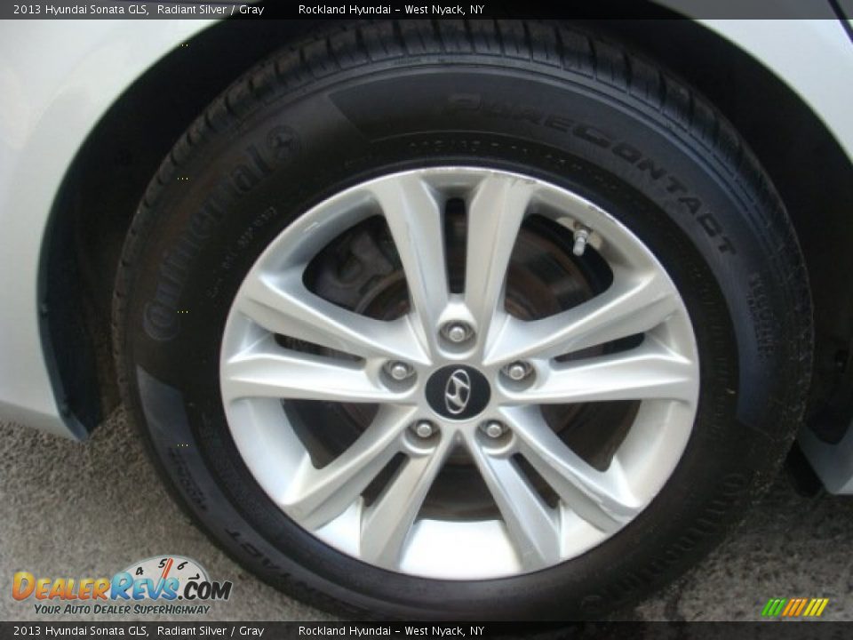2013 Hyundai Sonata GLS Radiant Silver / Gray Photo #27