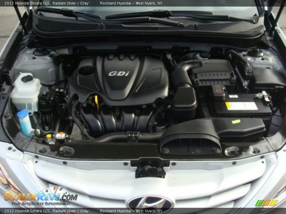 2013 Hyundai Sonata GLS Radiant Silver / Gray Photo #29