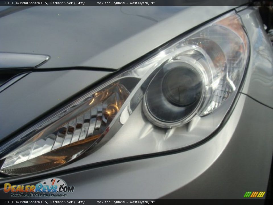 2013 Hyundai Sonata GLS Radiant Silver / Gray Photo #30