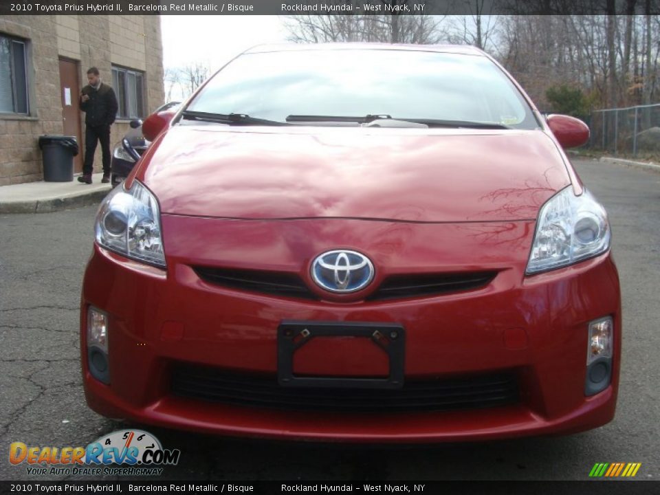2010 Toyota Prius Hybrid II Barcelona Red Metallic / Bisque Photo #2