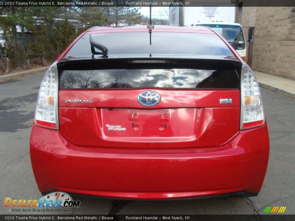2010 Toyota Prius Hybrid II Barcelona Red Metallic / Bisque Photo #5