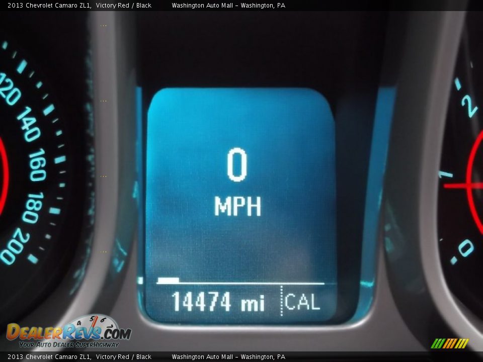 2013 Chevrolet Camaro ZL1 Victory Red / Black Photo #25