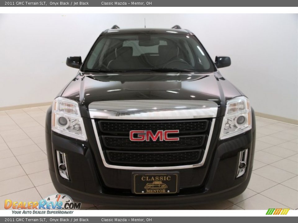 2011 GMC Terrain SLT Onyx Black / Jet Black Photo #2