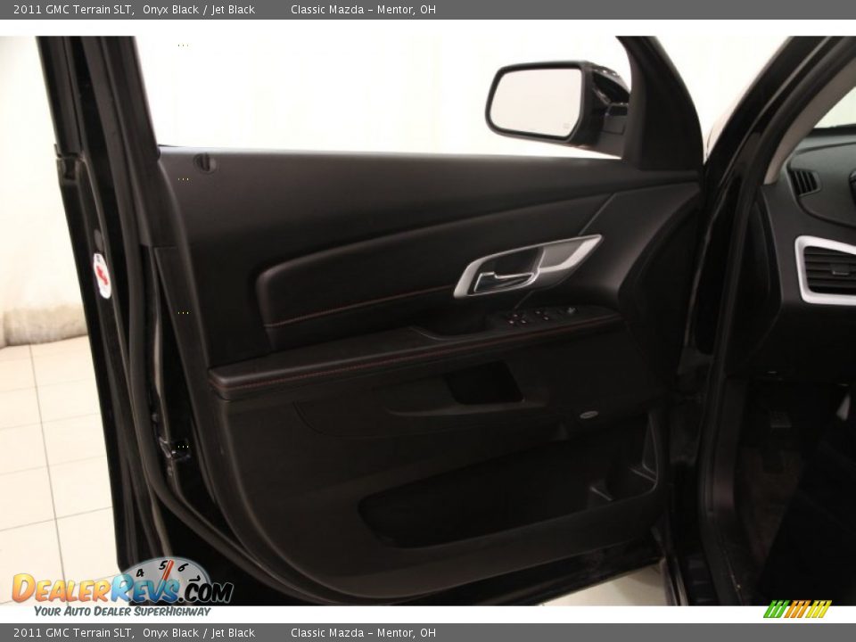 2011 GMC Terrain SLT Onyx Black / Jet Black Photo #4