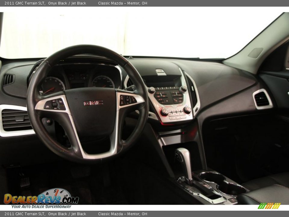 2011 GMC Terrain SLT Onyx Black / Jet Black Photo #6