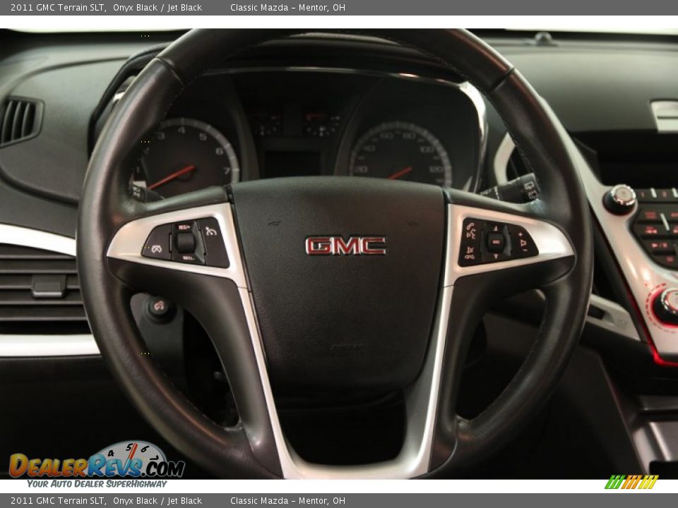 2011 GMC Terrain SLT Onyx Black / Jet Black Photo #7