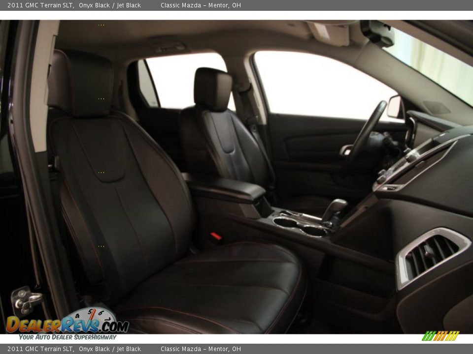 2011 GMC Terrain SLT Onyx Black / Jet Black Photo #13