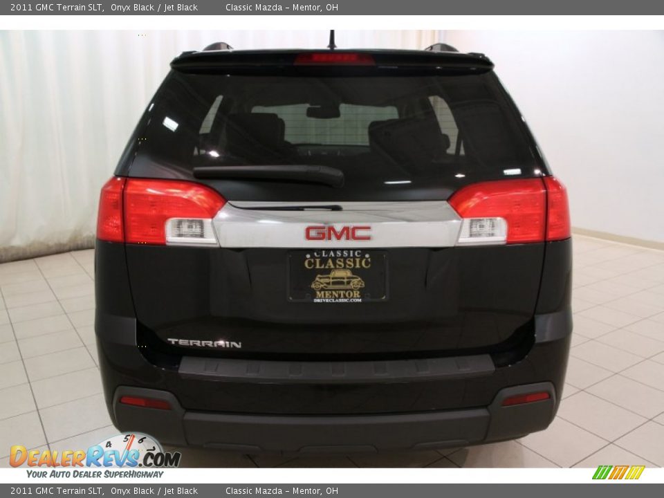 2011 GMC Terrain SLT Onyx Black / Jet Black Photo #16