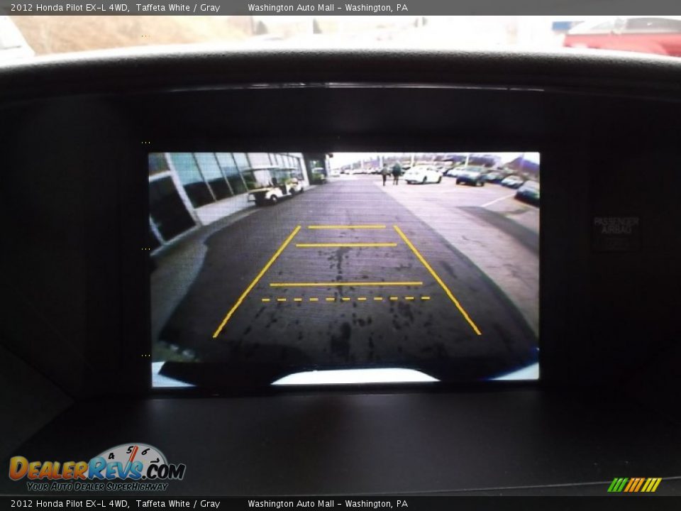 2012 Honda Pilot EX-L 4WD Taffeta White / Gray Photo #15