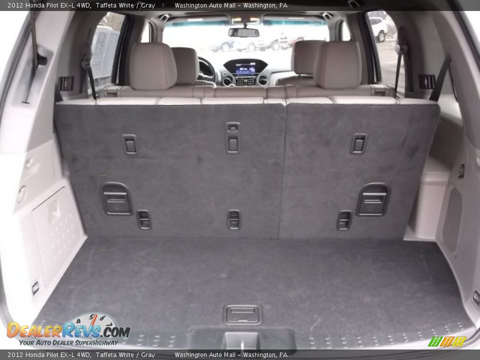 2012 Honda Pilot EX-L 4WD Taffeta White / Gray Photo #20