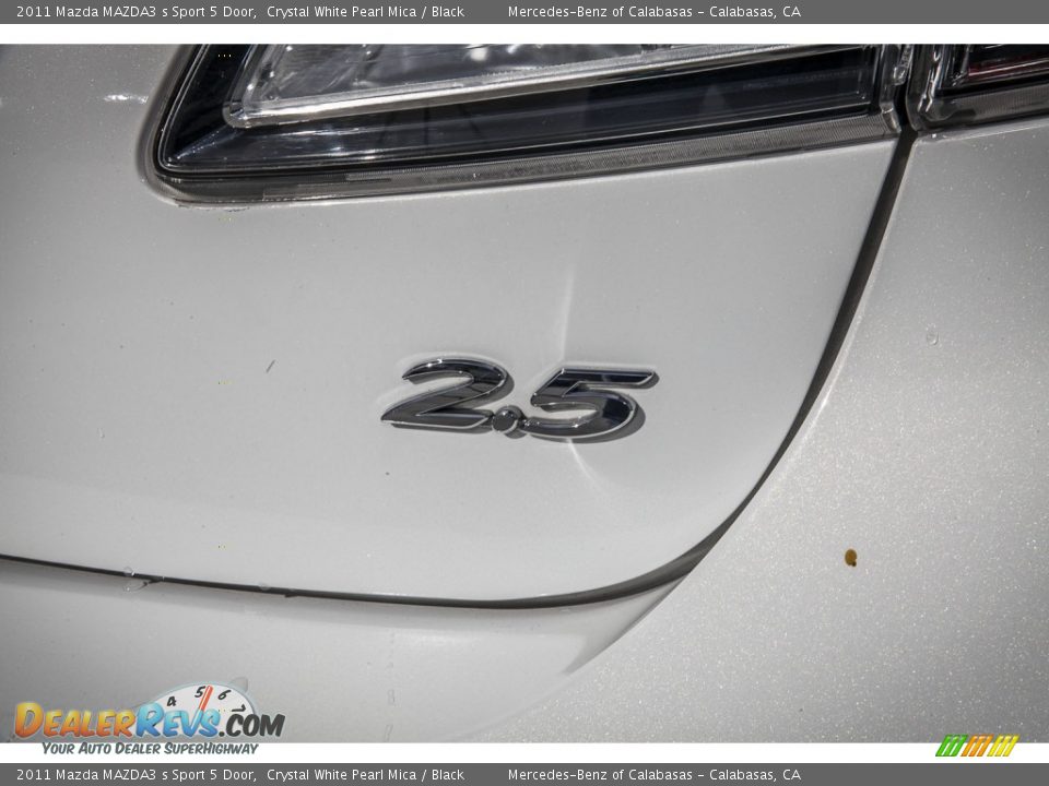 2011 Mazda MAZDA3 s Sport 5 Door Crystal White Pearl Mica / Black Photo #29