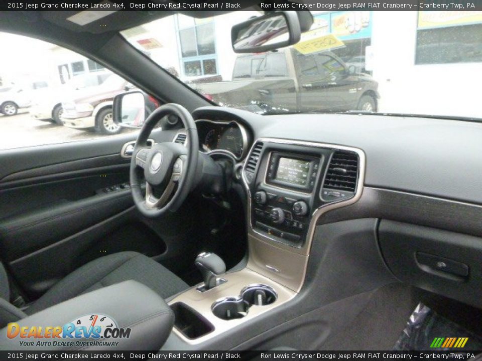 2015 Jeep Grand Cherokee Laredo 4x4 Deep Cherry Red Crystal Pearl / Black Photo #11