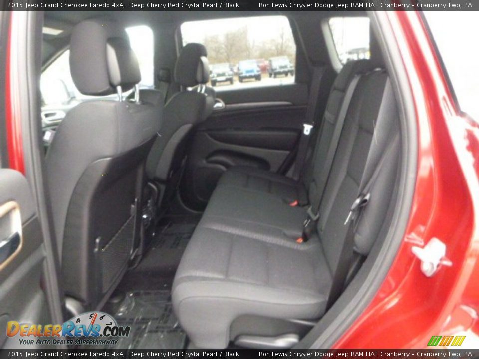 2015 Jeep Grand Cherokee Laredo 4x4 Deep Cherry Red Crystal Pearl / Black Photo #13