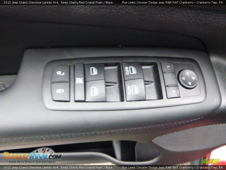 2015 Jeep Grand Cherokee Laredo 4x4 Deep Cherry Red Crystal Pearl / Black Photo #15