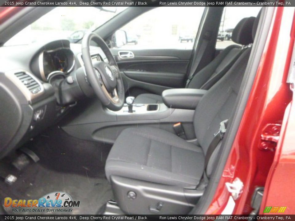 2015 Jeep Grand Cherokee Laredo 4x4 Deep Cherry Red Crystal Pearl / Black Photo #16