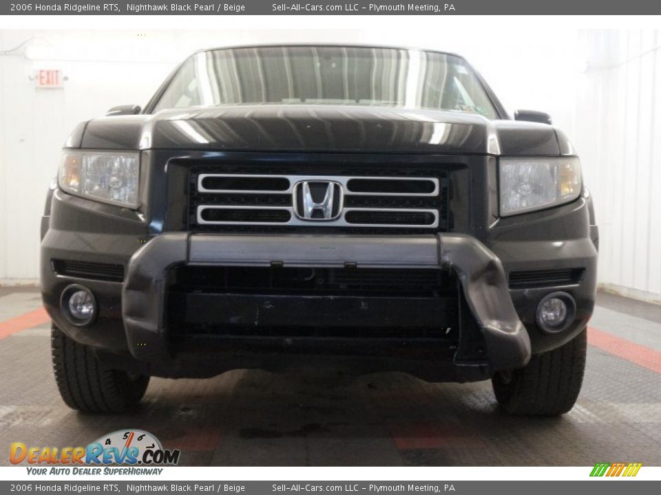 2006 Honda Ridgeline RTS Nighthawk Black Pearl / Beige Photo #4