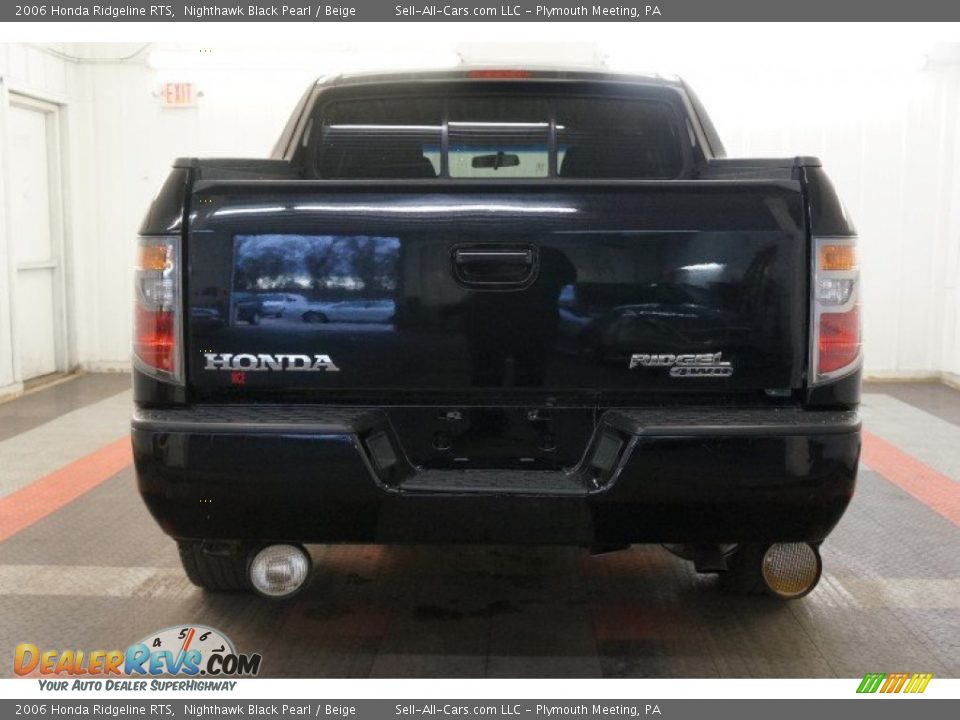 2006 Honda Ridgeline RTS Nighthawk Black Pearl / Beige Photo #9