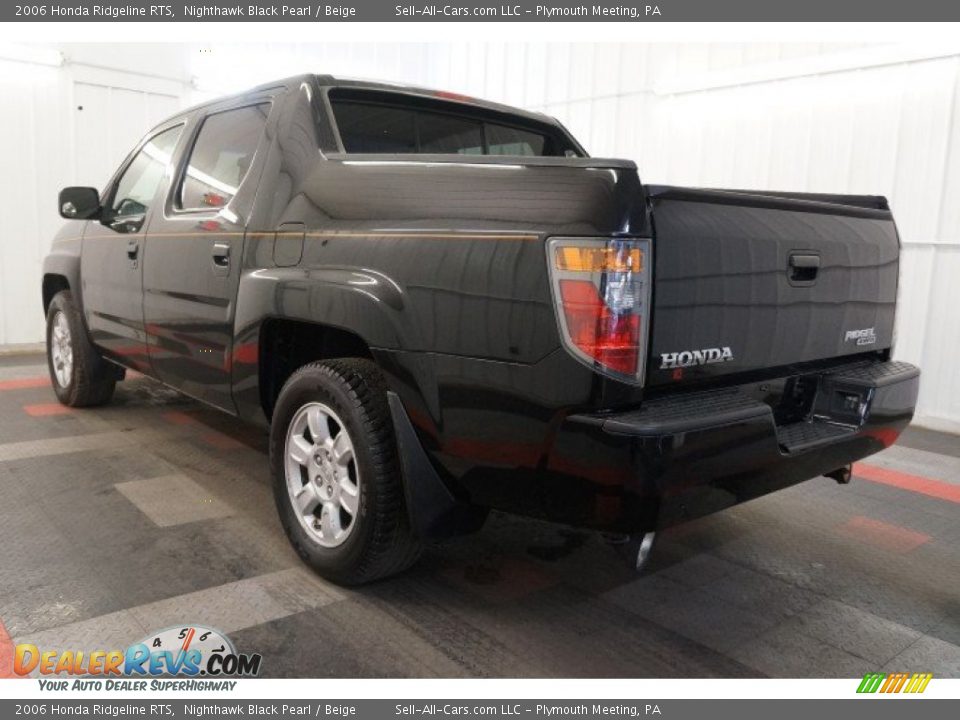 2006 Honda Ridgeline RTS Nighthawk Black Pearl / Beige Photo #10