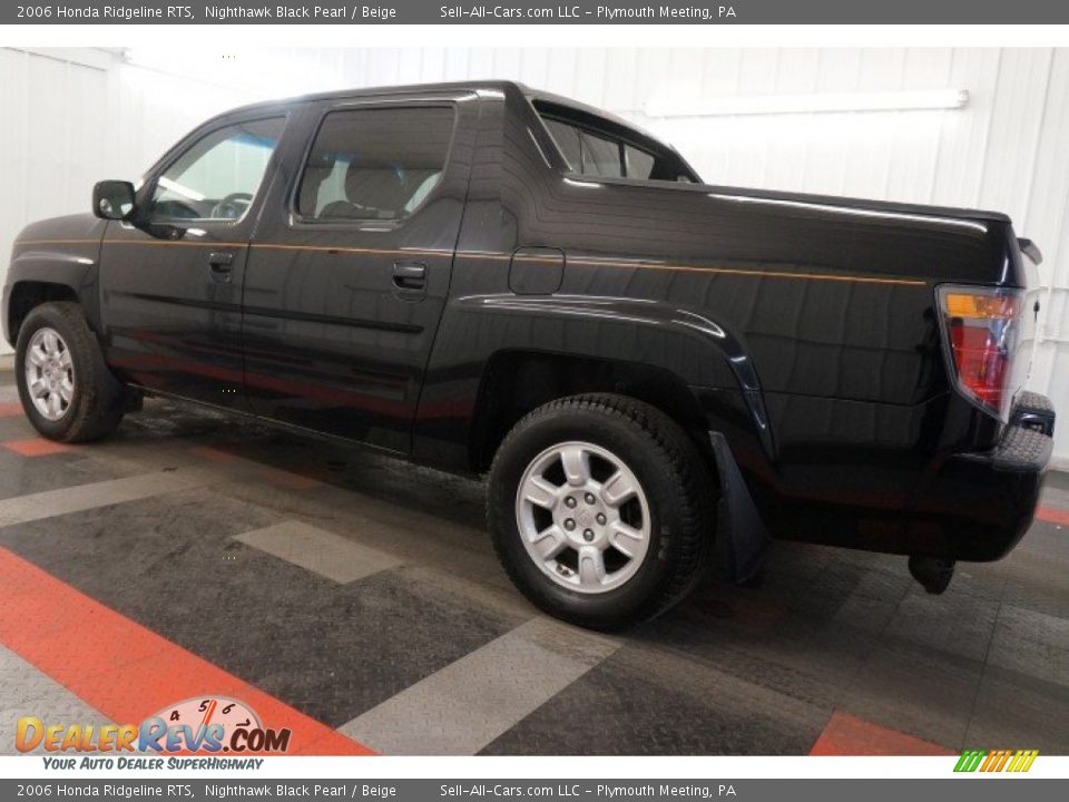2006 Honda Ridgeline RTS Nighthawk Black Pearl / Beige Photo #11
