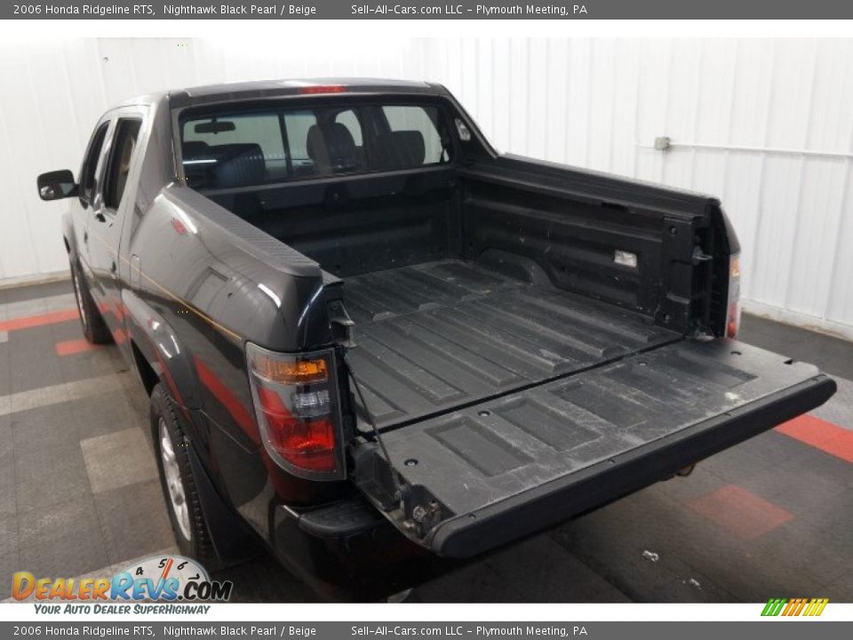 2006 Honda Ridgeline RTS Nighthawk Black Pearl / Beige Photo #19
