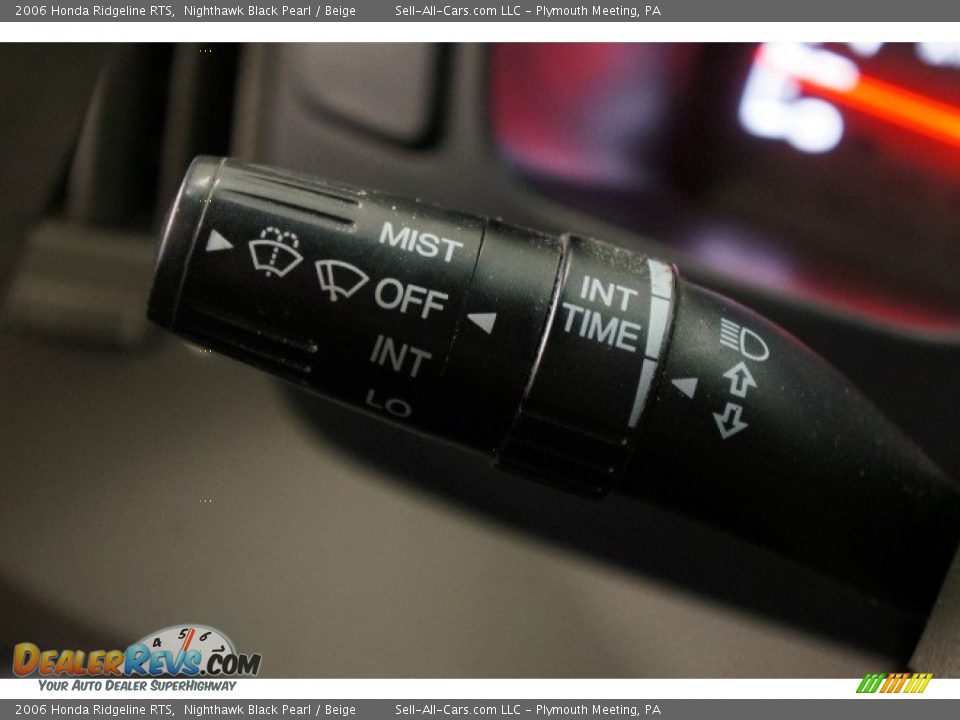 2006 Honda Ridgeline RTS Nighthawk Black Pearl / Beige Photo #24