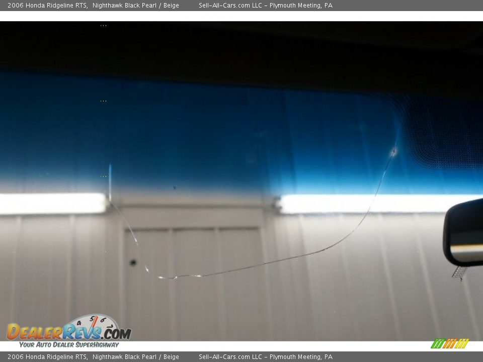 2006 Honda Ridgeline RTS Nighthawk Black Pearl / Beige Photo #32