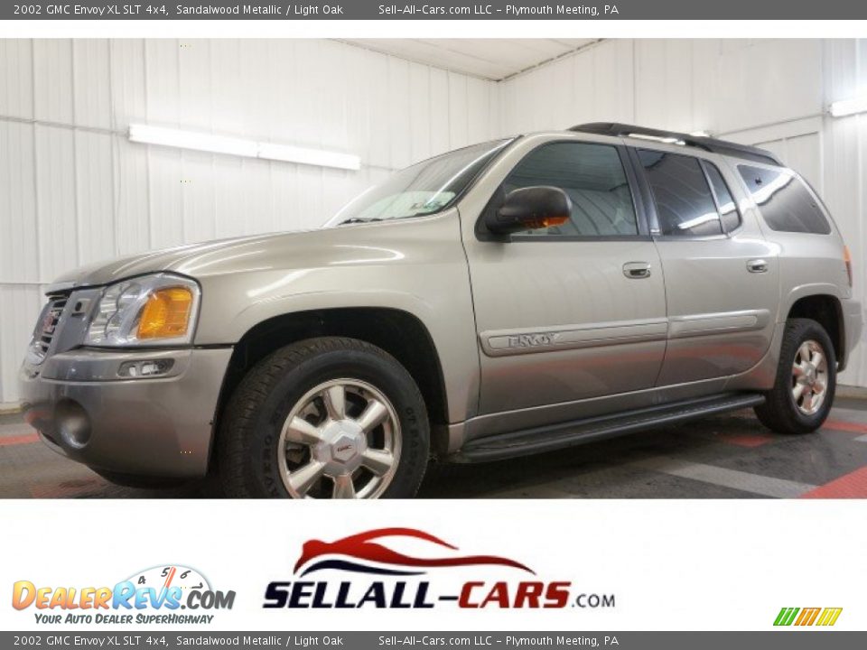 2002 GMC Envoy XL SLT 4x4 Sandalwood Metallic / Light Oak Photo #1