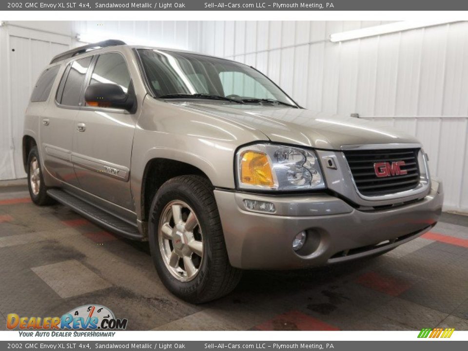 2002 GMC Envoy XL SLT 4x4 Sandalwood Metallic / Light Oak Photo #5