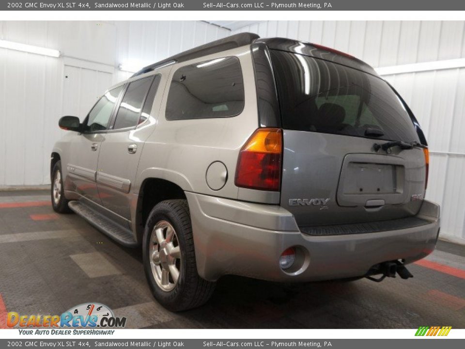 2002 GMC Envoy XL SLT 4x4 Sandalwood Metallic / Light Oak Photo #10