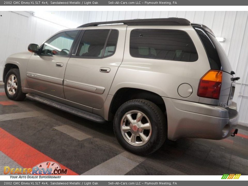 2002 GMC Envoy XL SLT 4x4 Sandalwood Metallic / Light Oak Photo #11