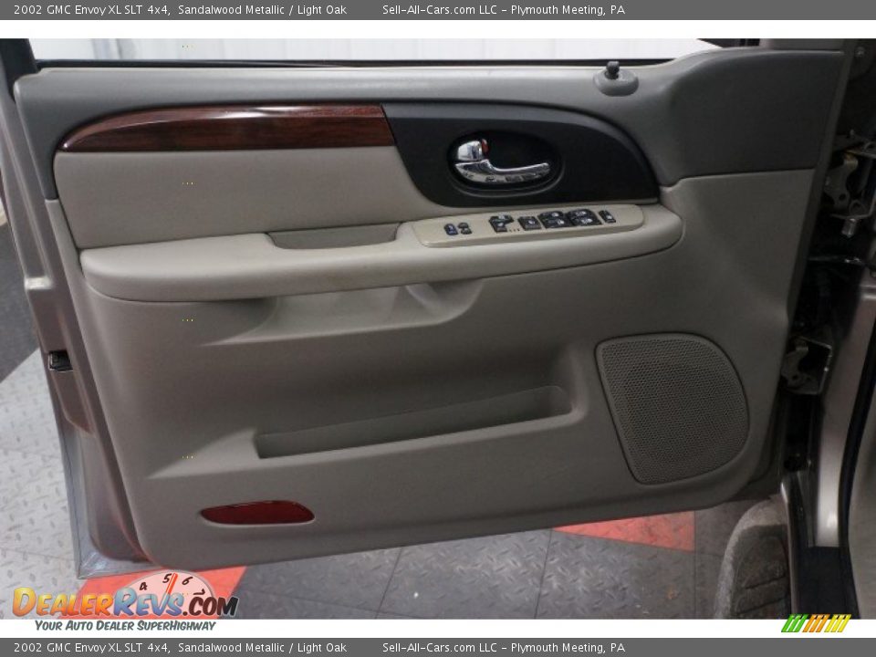 2002 GMC Envoy XL SLT 4x4 Sandalwood Metallic / Light Oak Photo #12