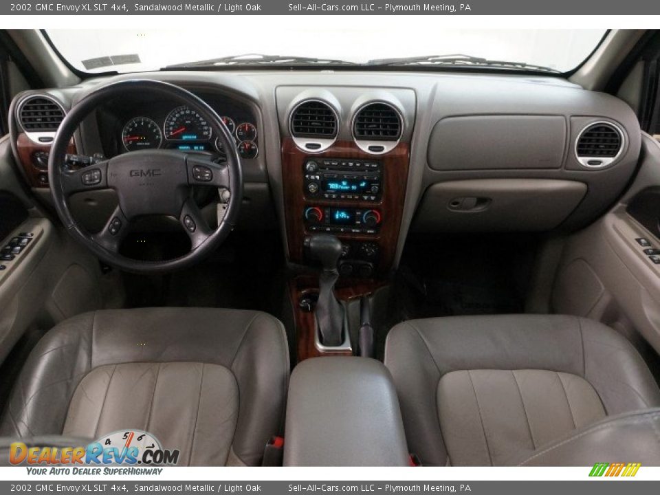 2002 GMC Envoy XL SLT 4x4 Sandalwood Metallic / Light Oak Photo #22