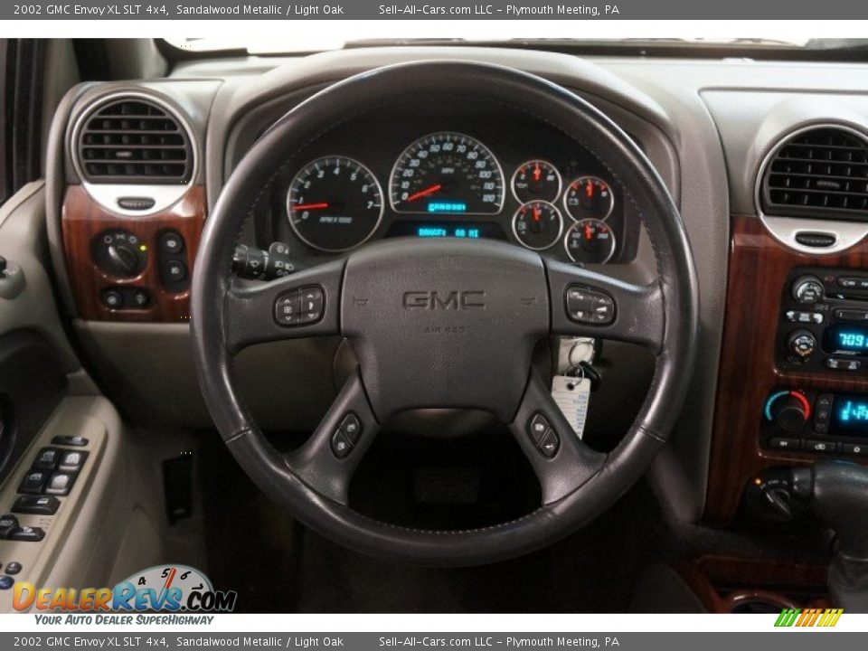 2002 GMC Envoy XL SLT 4x4 Sandalwood Metallic / Light Oak Photo #23