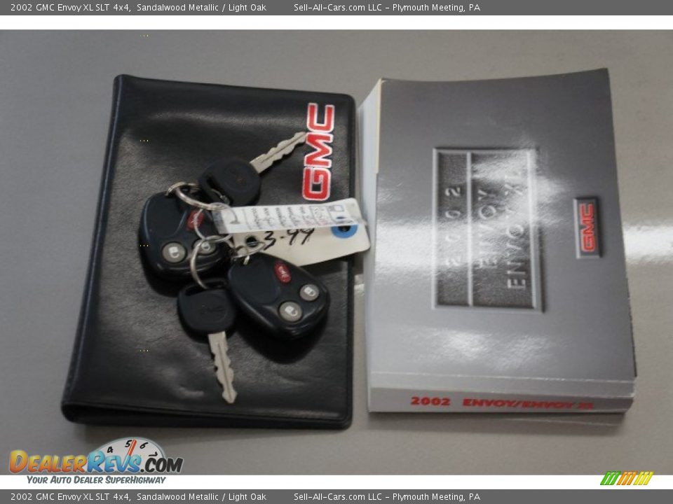 2002 GMC Envoy XL SLT 4x4 Sandalwood Metallic / Light Oak Photo #36