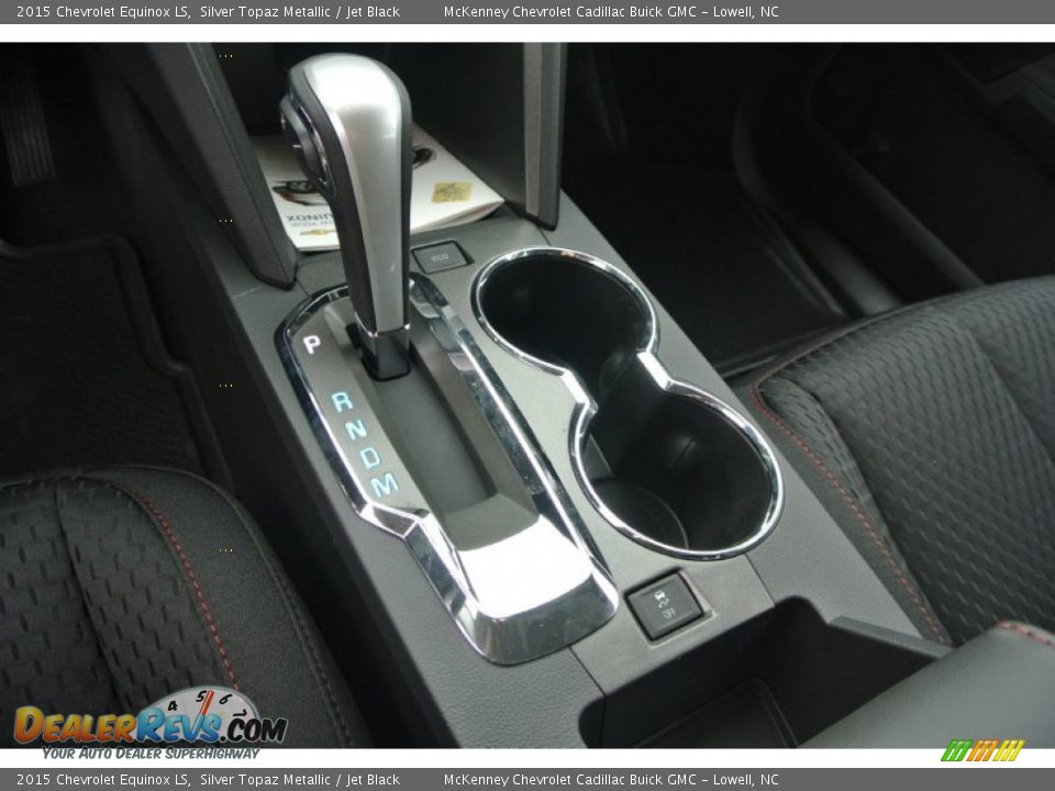 2015 Chevrolet Equinox LS Silver Topaz Metallic / Jet Black Photo #10