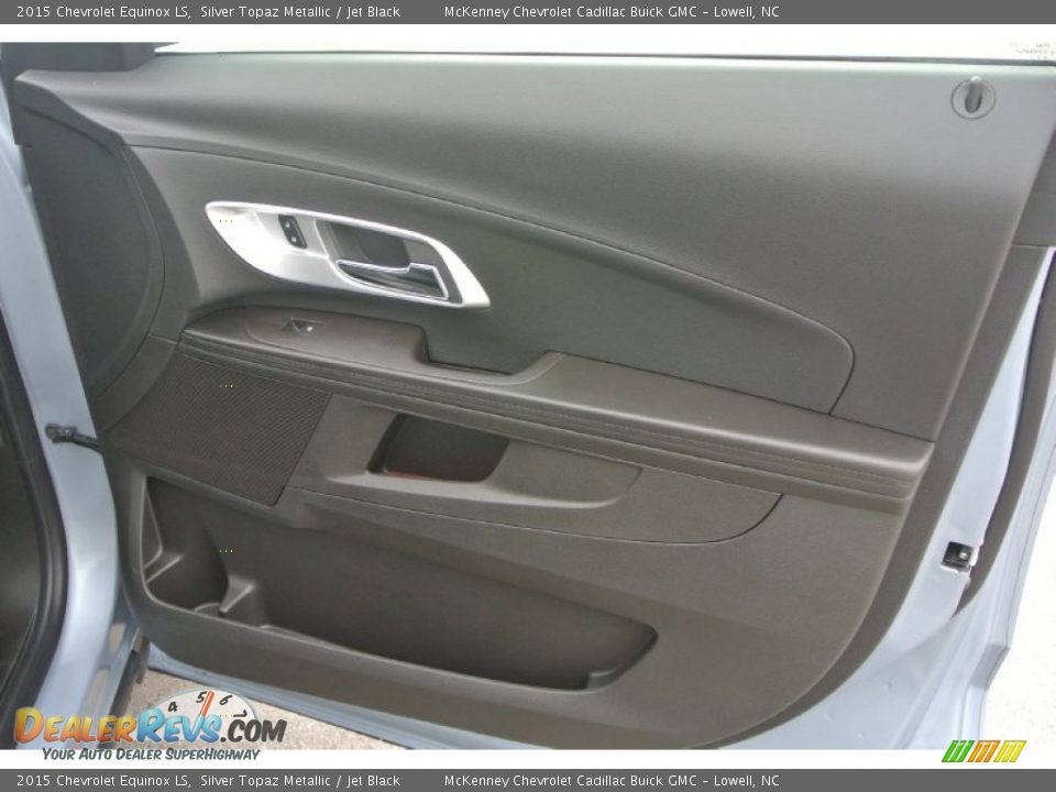 2015 Chevrolet Equinox LS Silver Topaz Metallic / Jet Black Photo #17