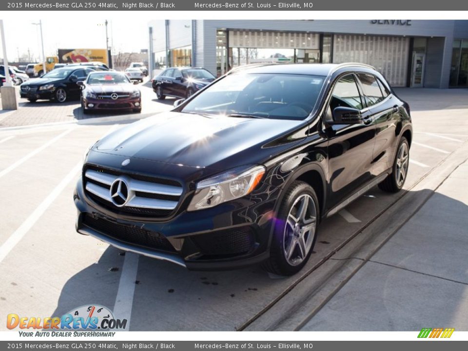 2015 Mercedes-Benz GLA 250 4Matic Night Black / Black Photo #2