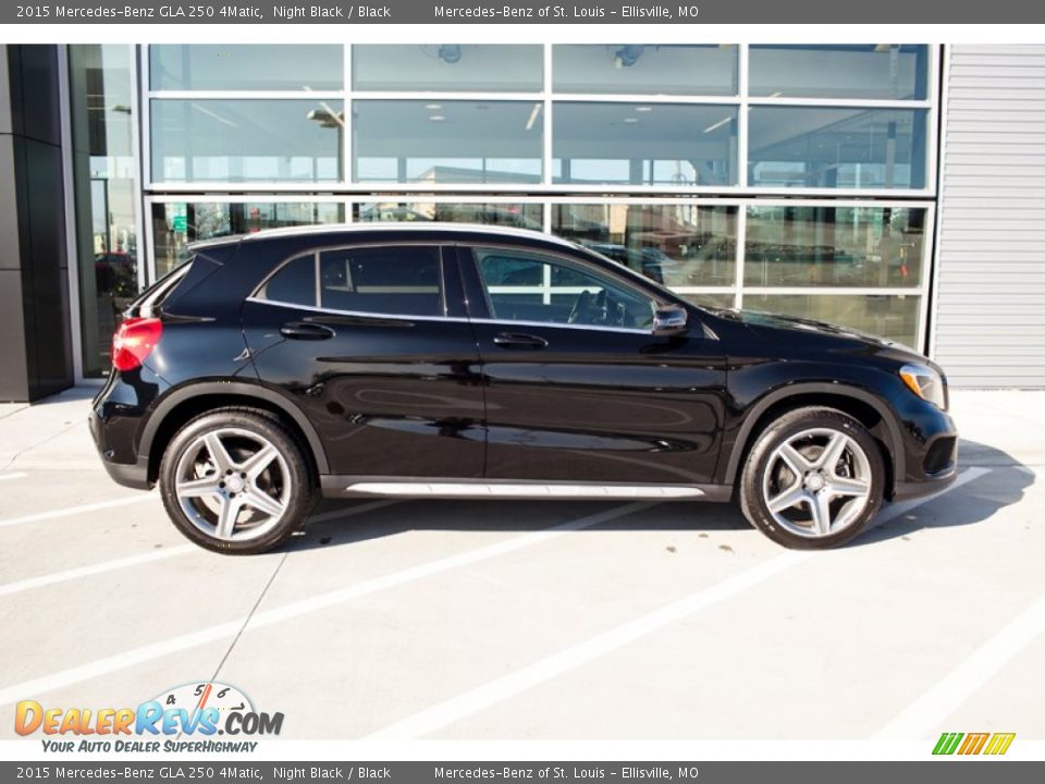 2015 Mercedes-Benz GLA 250 4Matic Night Black / Black Photo #3