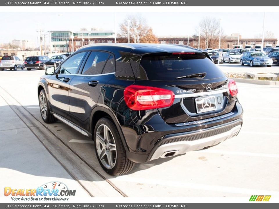 2015 Mercedes-Benz GLA 250 4Matic Night Black / Black Photo #5